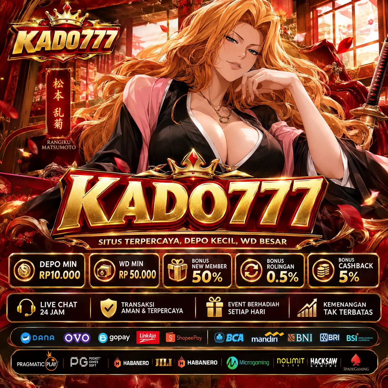 KADO777 Banner